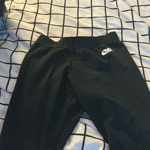 Black Nike just do it leggings size small in womens no holes no stain
